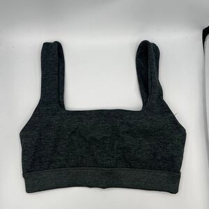 Gapfit Sports Bra Green Brushed Tech Jersey Activewear